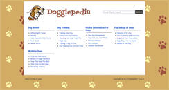 Desktop Screenshot of doggiepedia.com